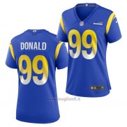 Maglia NFL Game Donna Los Angeles Rams Aaron Donald Blu