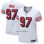 Maglia NFL Game Donna San Francisco 49ers Nick Bosa Alternato Bianco