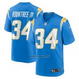 Maglia NFL Game Los Angeles Chargers Larry Rountree III 34 Blu