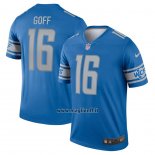 Maglia NFL Legend Detroit Lions Jared Goff Blu