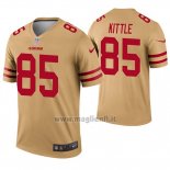 Maglia NFL Legend San Francisco 49ers 85 George Kittle Inverted Or