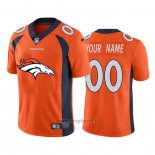 Maglia NFL Limited Denver Broncos Personalizzate Big Logo Arancione