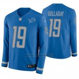 Maglia NFL Therma Manica Lunga Detroit Lions Kenny Golladay Blu