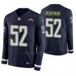 Maglia NFL Therma Manica Lunga Los Angeles Chargers Denzel Perryman Blu